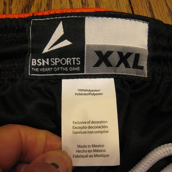 XXLarge NWT Ben Sports Reversible Basketball Shorts Middle School Boy - Picture 3 of 8